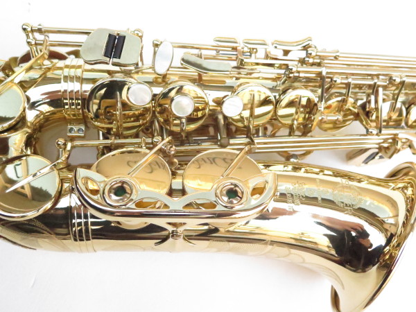 Saxophone alto Selmer Super Action 80 Série 2 verni gravé (9)