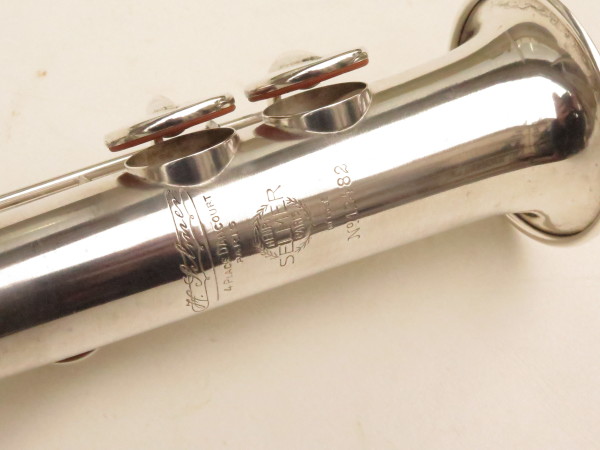 Saxophone soprano Selmer Large Bore argenté (9)