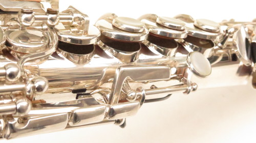 Saxophone soprano Selmer Mark 6 argenté (1)
