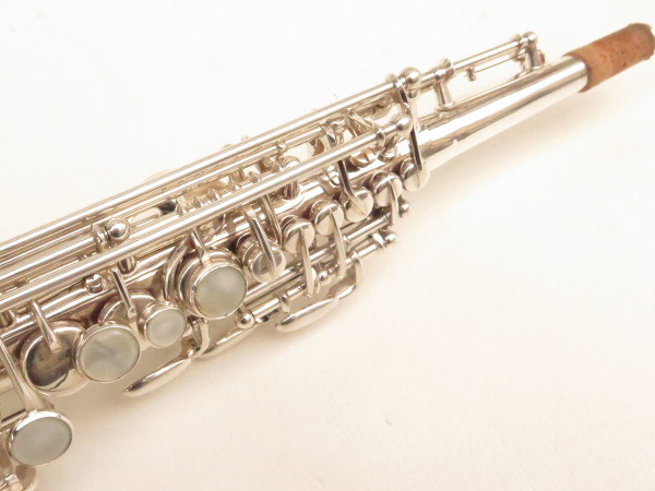 Saxophone soprano Selmer Mark 6 argenté (11)