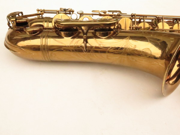 Saxophone ténor Selmer Mark 6 verni gravé (2)