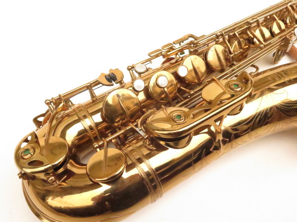 Saxophone ténor Selmer Mark 6 verni gravé us (13)