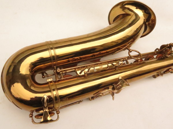 Saxophone ténor Selmer Mark 6 verni gravé us (5)