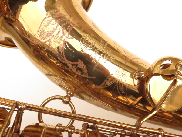 Saxophone ténor Selmer Mark 6 verni gravé us (8)