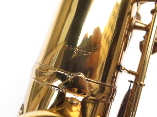 Saxophone ténor King Super 20 verni gravé bocal argent massif double emboitement (3)