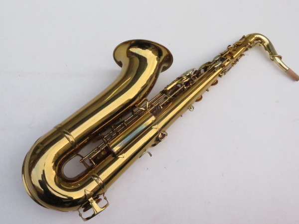 Saxophone ténor King Super 20 verni gravé bocal argent massif double emboitement (6)