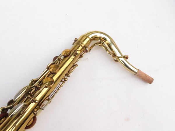 Saxophone ténor King Super 20 verni gravé bocal argent massif double emboitement (8)