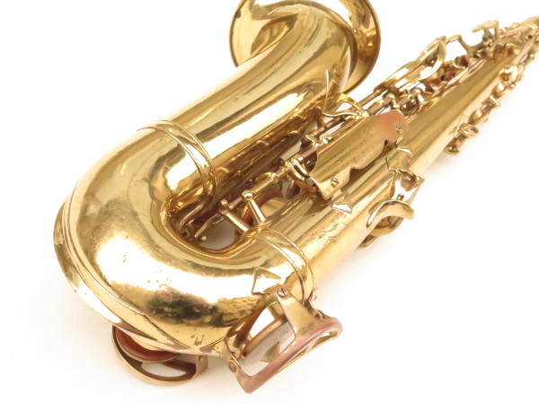 Saxophone alto King Super 20 twenty full pearl bocal argent massif verni gravé (12)