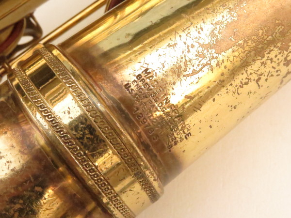 Saxophone baryton Selmer Mark VI verni gravé au La grave (10)