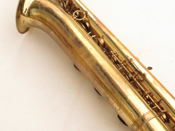 Saxophone baryton Selmer Mark VI verni gravé au La grave (12)
