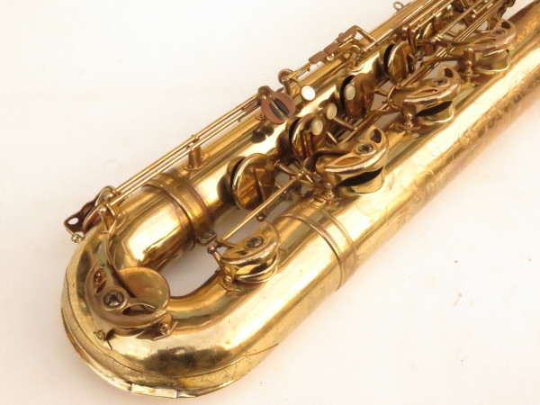 Saxophone baryton Selmer Mark VI verni gravé au La grave (15)