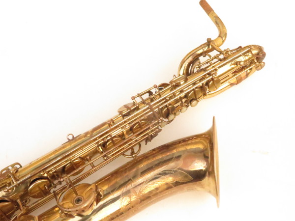 Saxophone baryton Selmer Mark VI verni gravé au La grave (16)