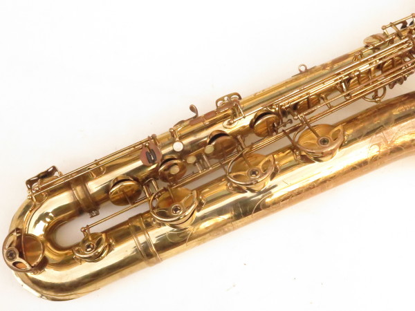 Saxophone baryton Selmer Mark VI verni gravé au La grave (17)