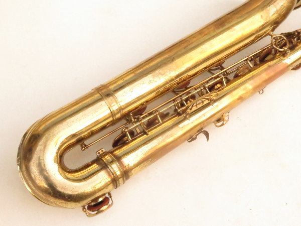 Saxophone baryton Selmer Mark VI verni gravé au La grave (5)