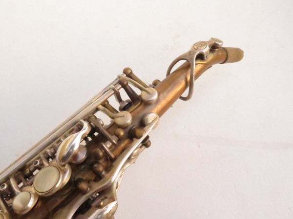 Saxophone soprano Rampone e Cazzani Saxello bronze (4)