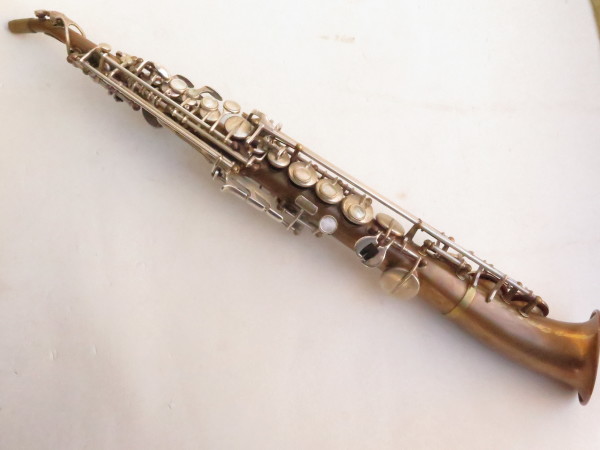 Saxophone soprano Rampone e Cazzani Saxello bronze (7)