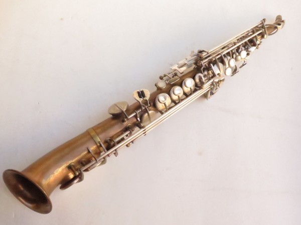 Saxophone soprano Rampone e Cazzani Saxello bronze (9)