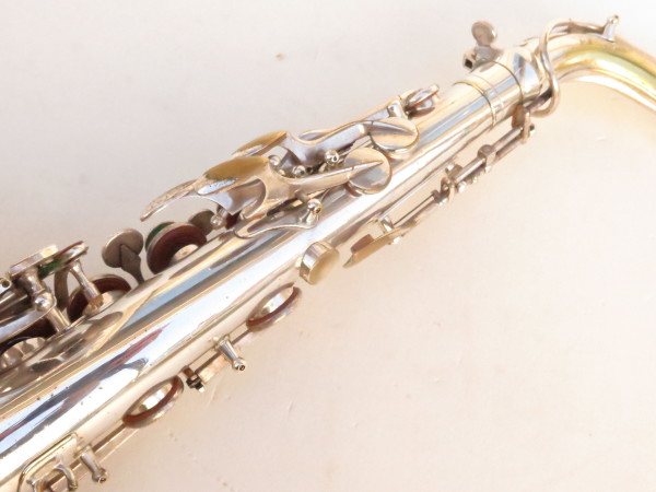 Saxophone alto Selmer Balanced Action argenté gravé (11)