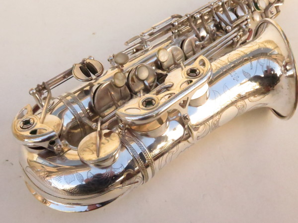 Saxophone alto Selmer Balanced Action argenté gravé (2)