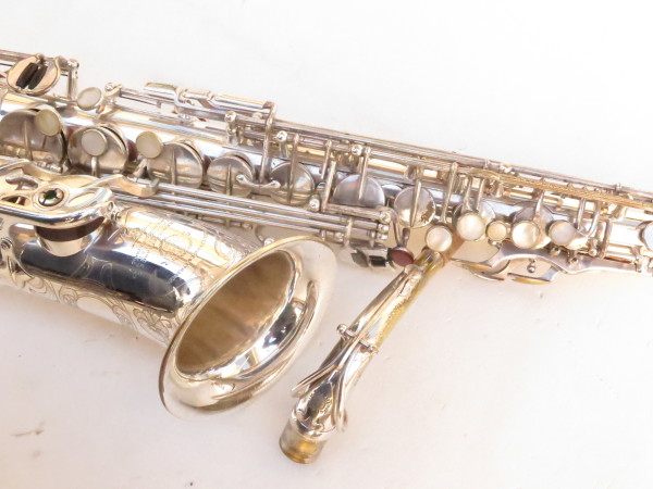 Saxophone alto Selmer Balanced Action argenté gravé (6)