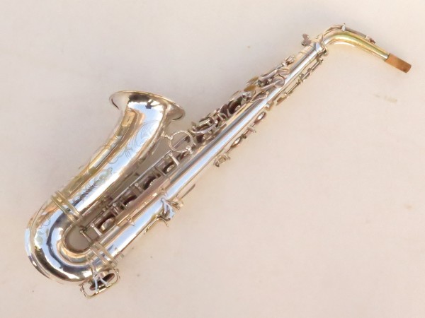 Saxophone alto Selmer Balanced Action argenté gravé (8)