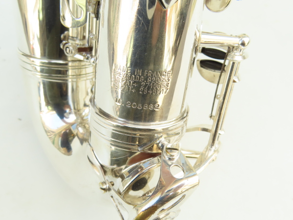 Saxophone alto Selmer Mark 6 argenté (8)