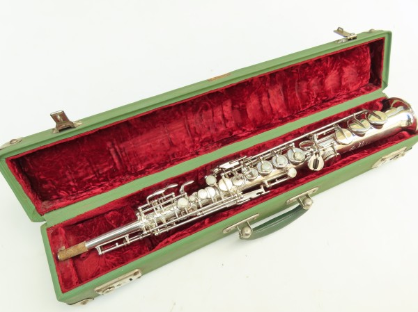 Saxophone soprano Selmer Mark 6 argenté (1)