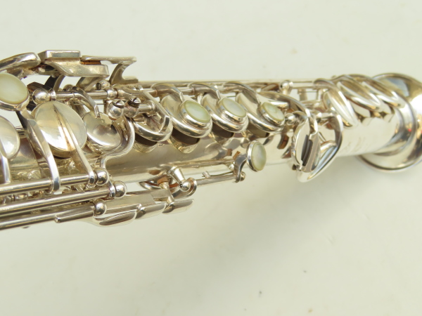 Saxophone soprano Selmer Mark 6 argenté (10)