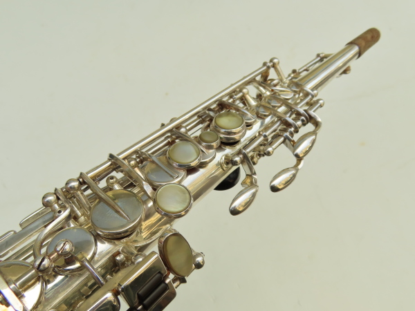 Saxophone soprano Selmer Mark 6 argenté (5)