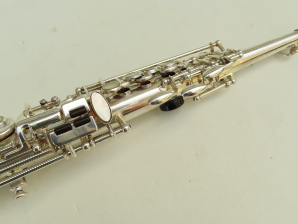 Saxophone soprano Selmer Mark 6 argenté (6)