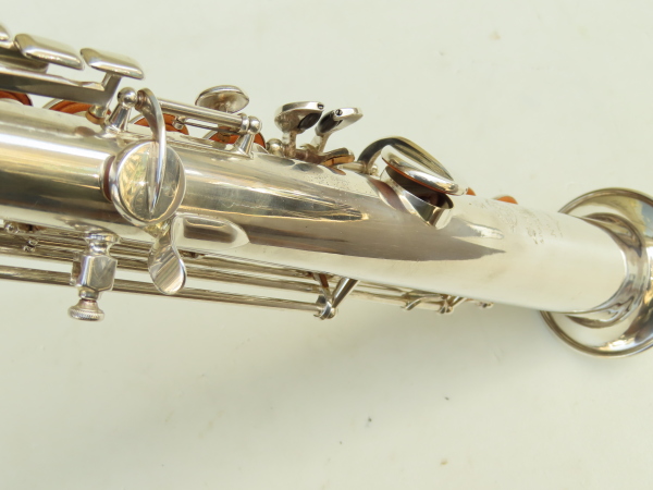 Saxophone soprano Selmer Mark 6 argenté (9)
