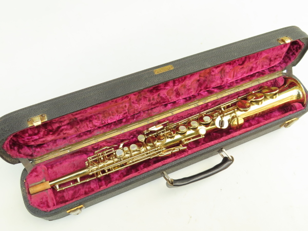 Saxophone soprano Selmer Mark 6 verni (1)
