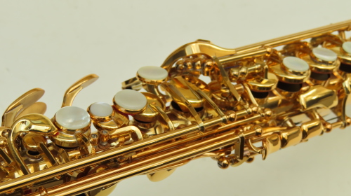 Saxophone soprano Yamaha YSS 675 verni (1)