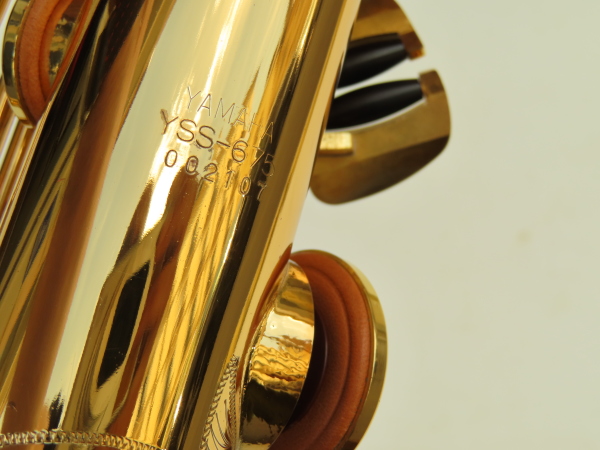 Saxophone soprano Yamaha YSS 675 verni (4)