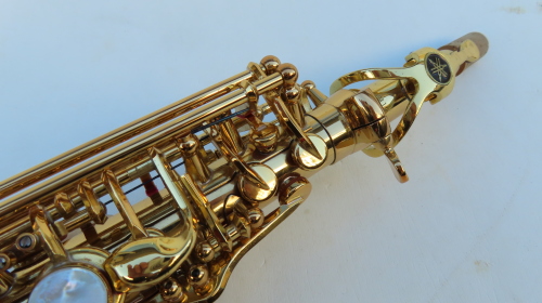 Saxophone soprano Yamaha YSS 62 verni gravé (1)