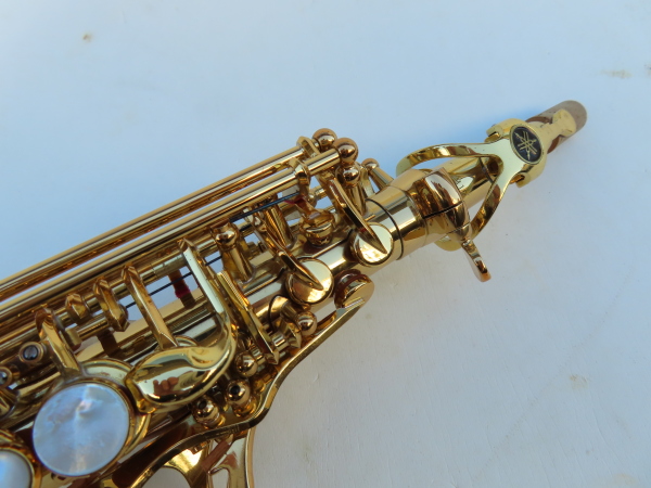 Saxophone soprano Yamaha YSS 62 verni gravé (1)
