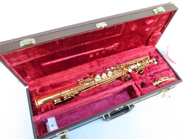 Saxophone soprano Yamaha YSS 62 verni gravé (10)