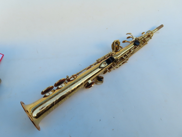 Saxophone soprano Yamaha YSS 62 verni gravé (12)