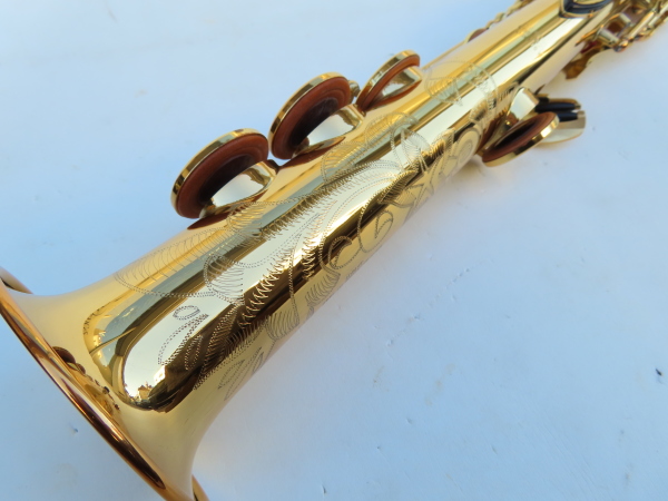 Saxophone soprano Yamaha YSS 62 verni gravé (13)