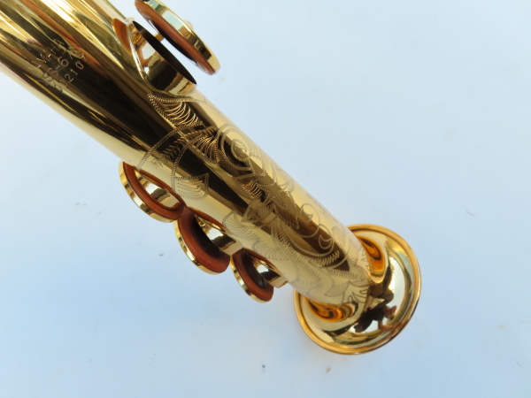 Saxophone soprano Yamaha YSS 62 verni gravé (5)