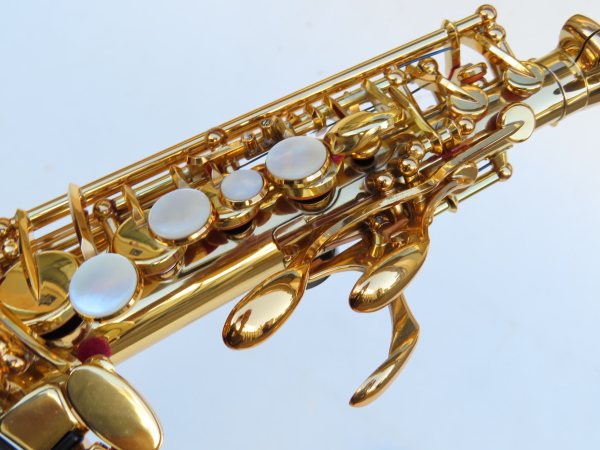 Saxophone soprano Yamaha YSS 62 verni gravé (8)
