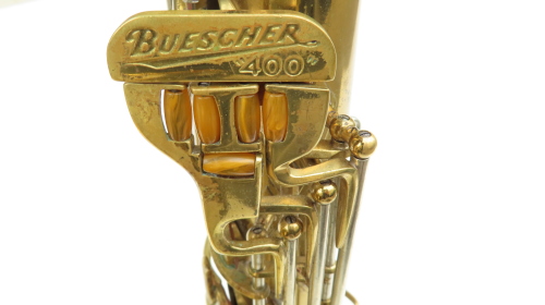 Saxophone ténor Buescher 400 verni gravé (1)