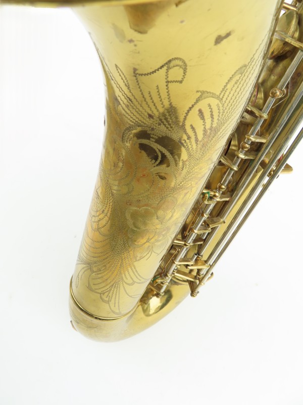 Saxophone ténor Buescher 400 verni gravé (10)