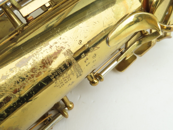 Saxophone ténor Buescher 400 verni gravé (5)