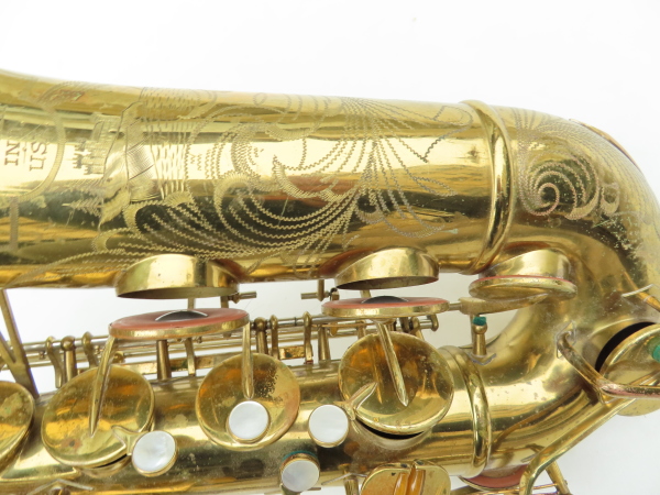 Saxophone ténor Buescher 400 verni gravé (8)