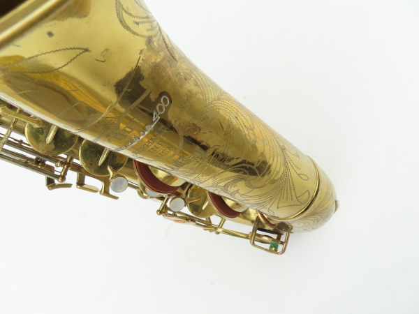 Saxophone ténor Buescher 400 verni gravé (9)