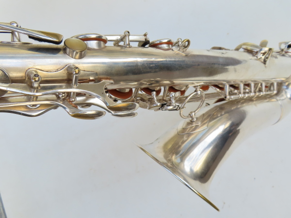 Saxophone ténor Selmer late radio improved argenté (10)