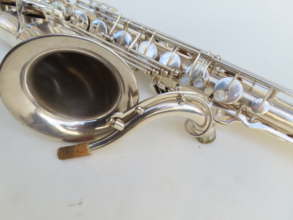 Saxophone ténor Selmer late radio improved argenté (13)