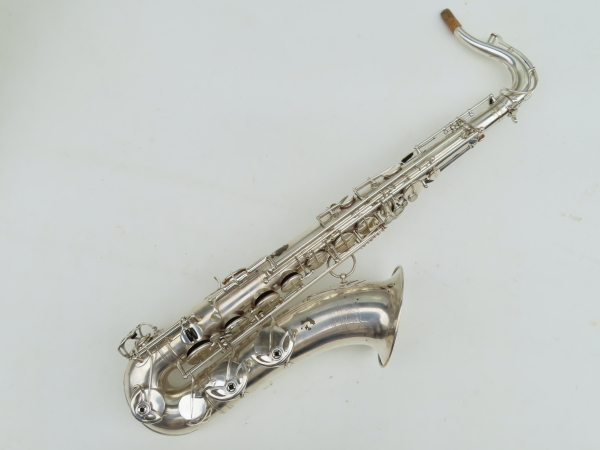 Saxophone ténor Selmer late radio improved argenté (16)
