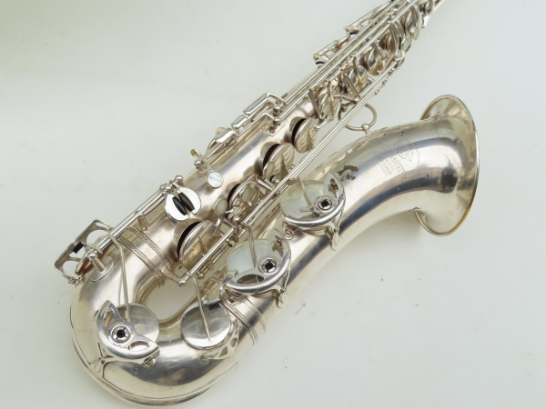 Saxophone ténor Selmer late radio improved argenté (17)